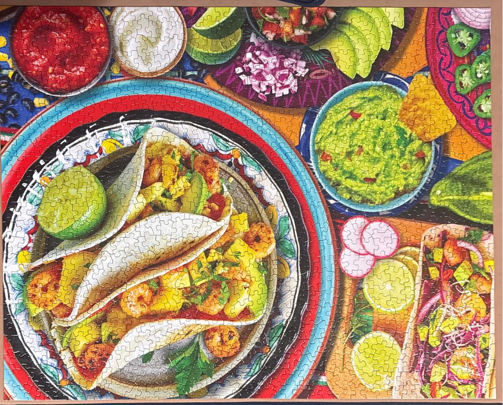 Taco Table ✅ - Springbok puzzle collectible [Barcode 091683111978] - Main Image 2