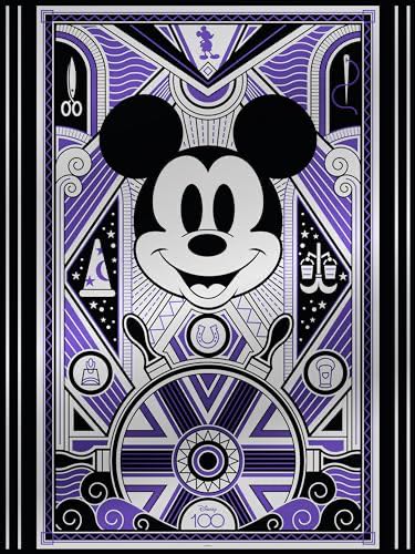 Disney 100th Anniversary-Purple  Mickey 500 Piece Jigsaw Puzzle  puzzle collectible [Barcode 021081242356] - Main Image 1