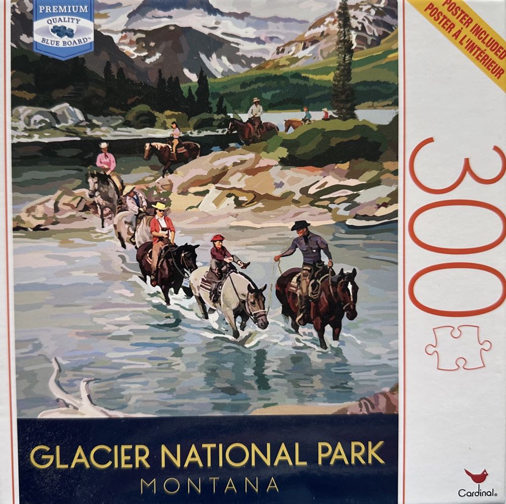 Glacier National Park - Cardinal puzzle collectible - Main Image 1