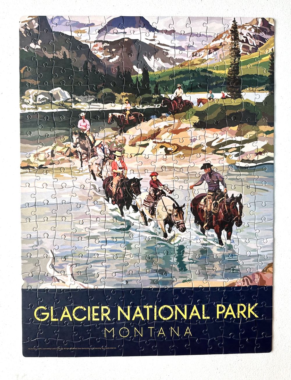 Glacier National Park - Cardinal puzzle collectible - Main Image 2