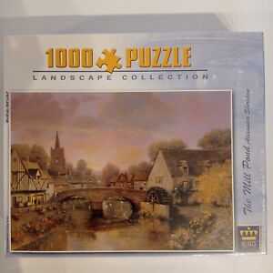 Disney Thomas Kinkade Studios 3 Jigsaw In One Box W Glue New