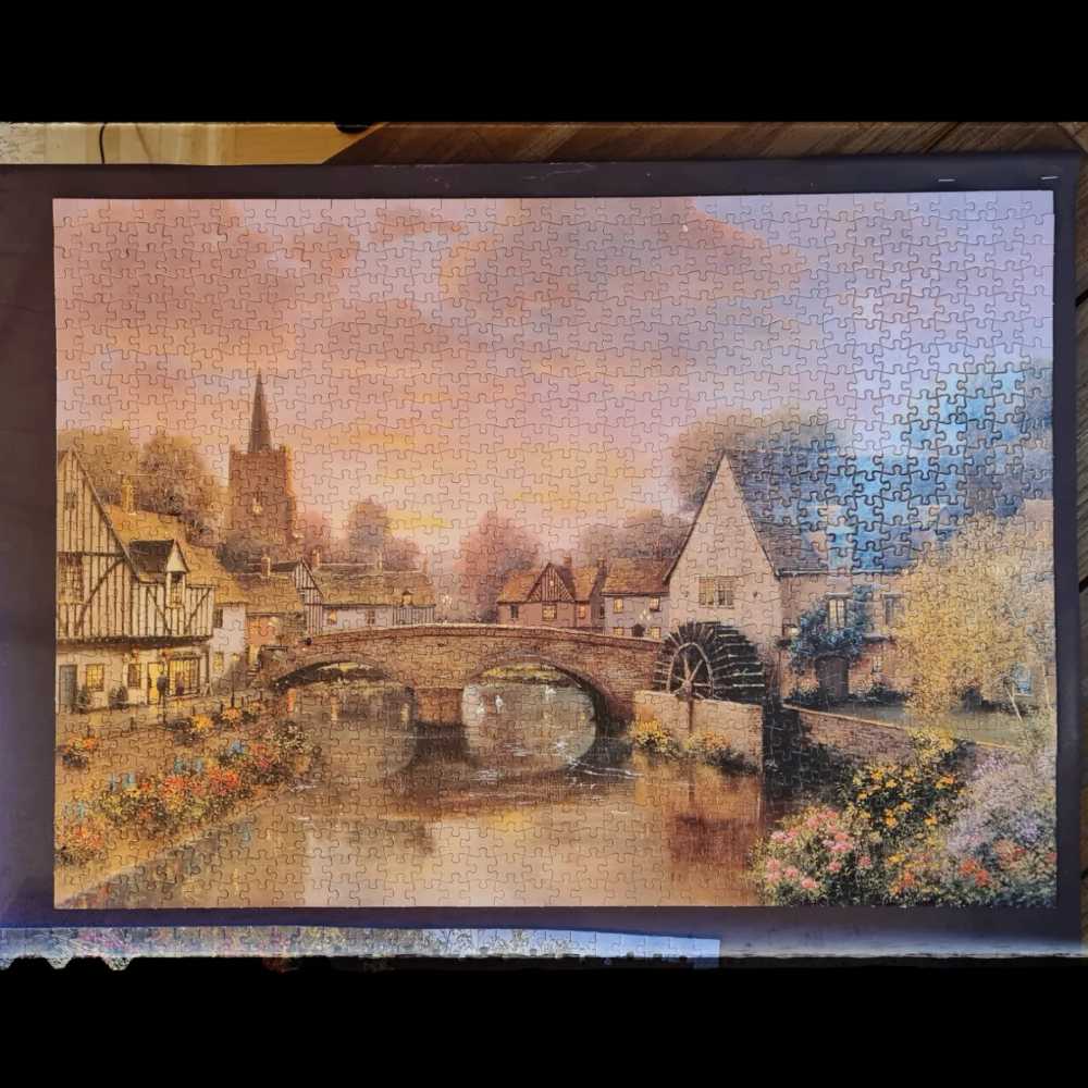 Pond Piece Jigsaw The Mill Pond Landscape Collection New & King Sealed And Brand - King puzzle collectible [Barcode 8710125050973] - Main Image 2