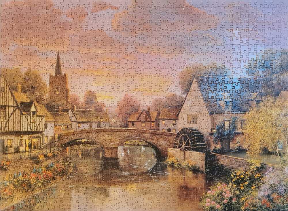 Pond Piece Jigsaw The Mill Pond Landscape Collection New & King Sealed And Brand - King puzzle collectible [Barcode 8710125050973] - Main Image 3