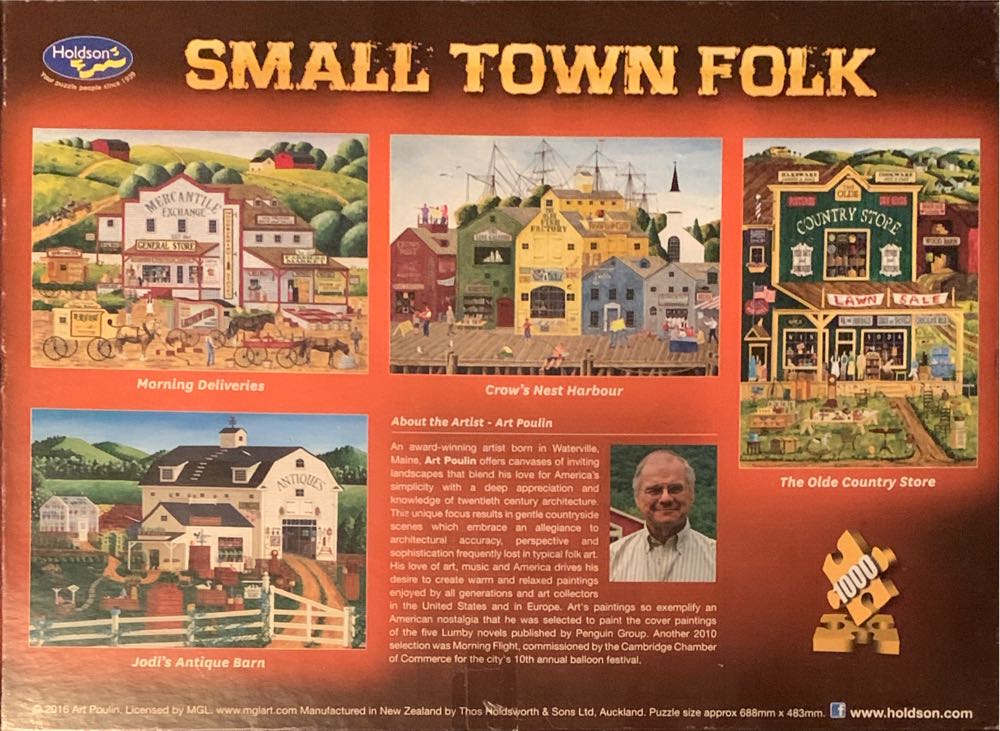 Small Town Folk’ Series: The Olde Country Store - Holdson puzzle collectible [Barcode 9414131097425] - Main Image 2