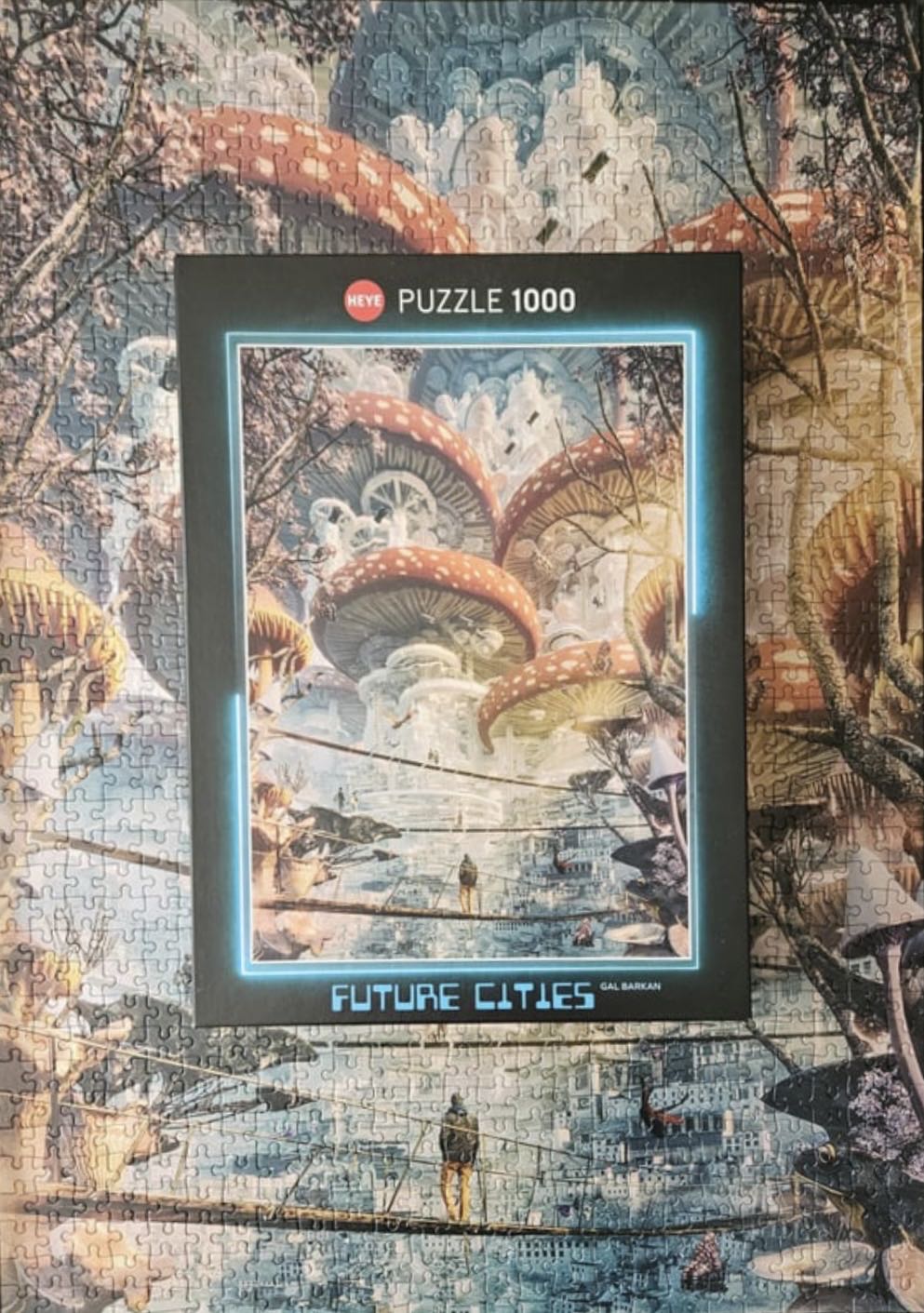 Shroomland: Future Cities - Heye Puzzle puzzle collectible [Barcode 4001689300395] - Main Image 4