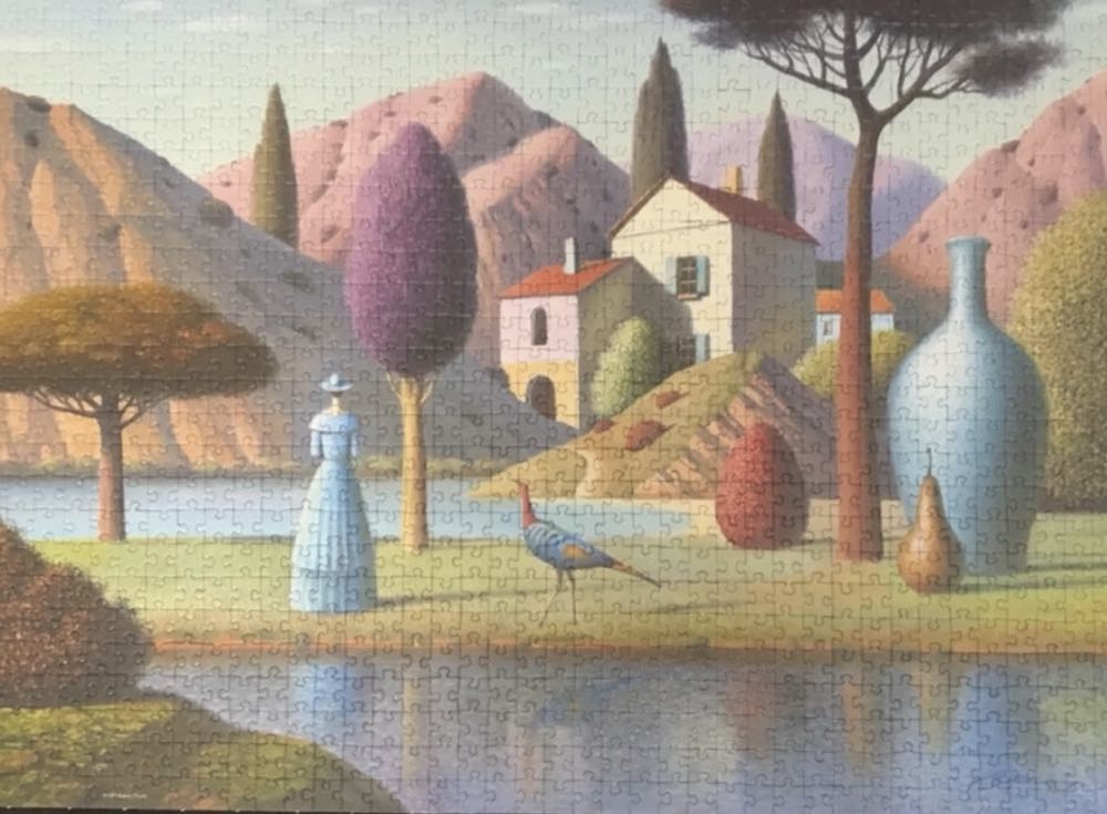 Lady In Blue PAT - Heye Puzzle puzzle collectible [Barcode 4001689300432] - Main Image 3