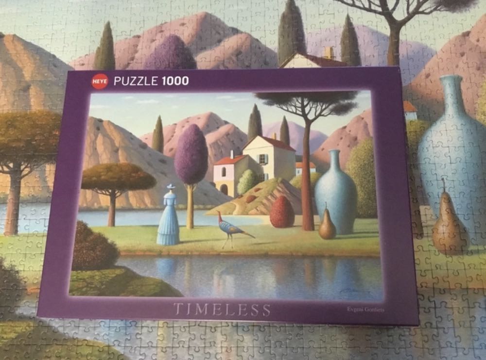 Lady In Blue PAT - Heye Puzzle puzzle collectible [Barcode 4001689300432] - Main Image 4