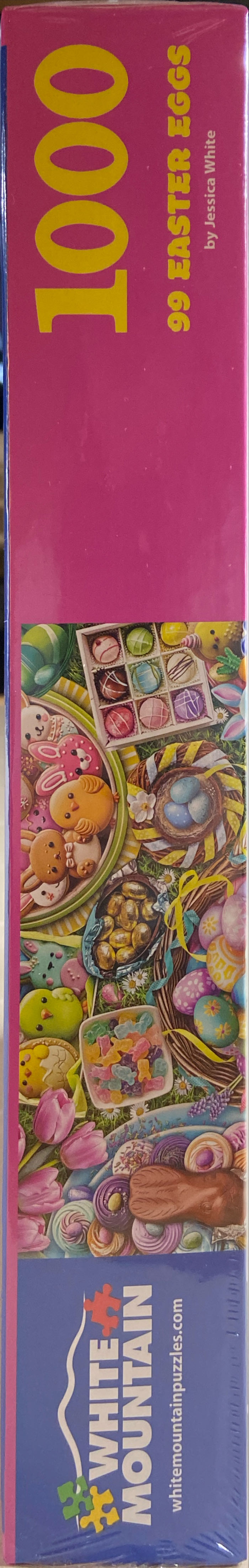 99 EASTER EGGS-SOLD - White Mountain puzzle collectible [Barcode 724819267675] - Main Image 3