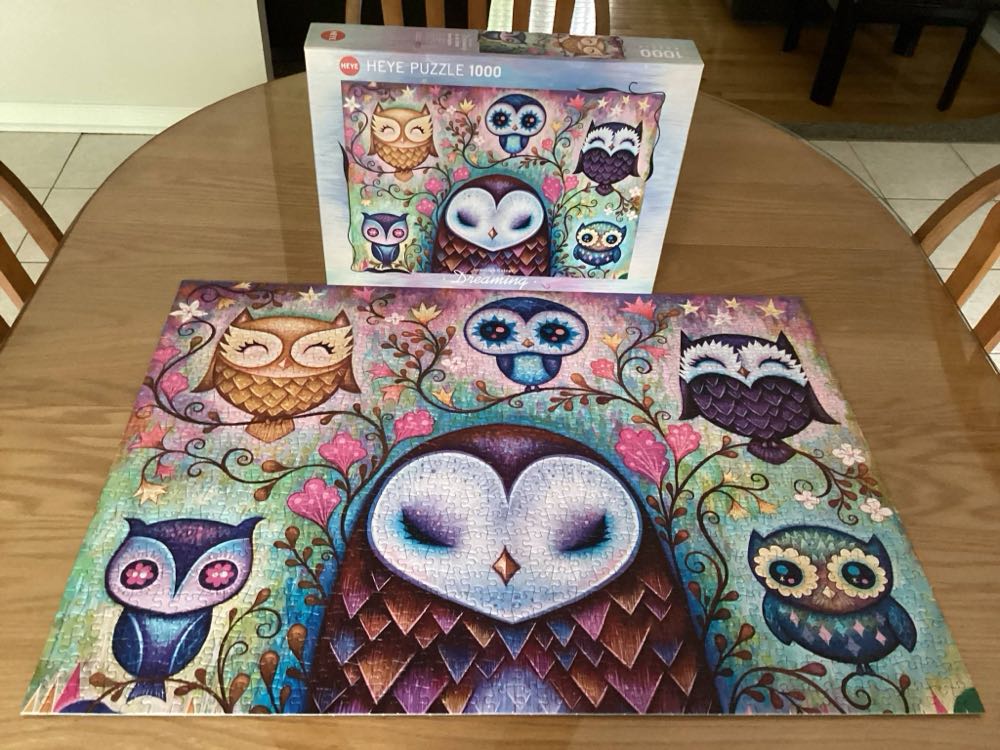 Dreaming Great Big Owl - HEYE puzzle collectible [Barcode 4001689297688] - Main Image 4