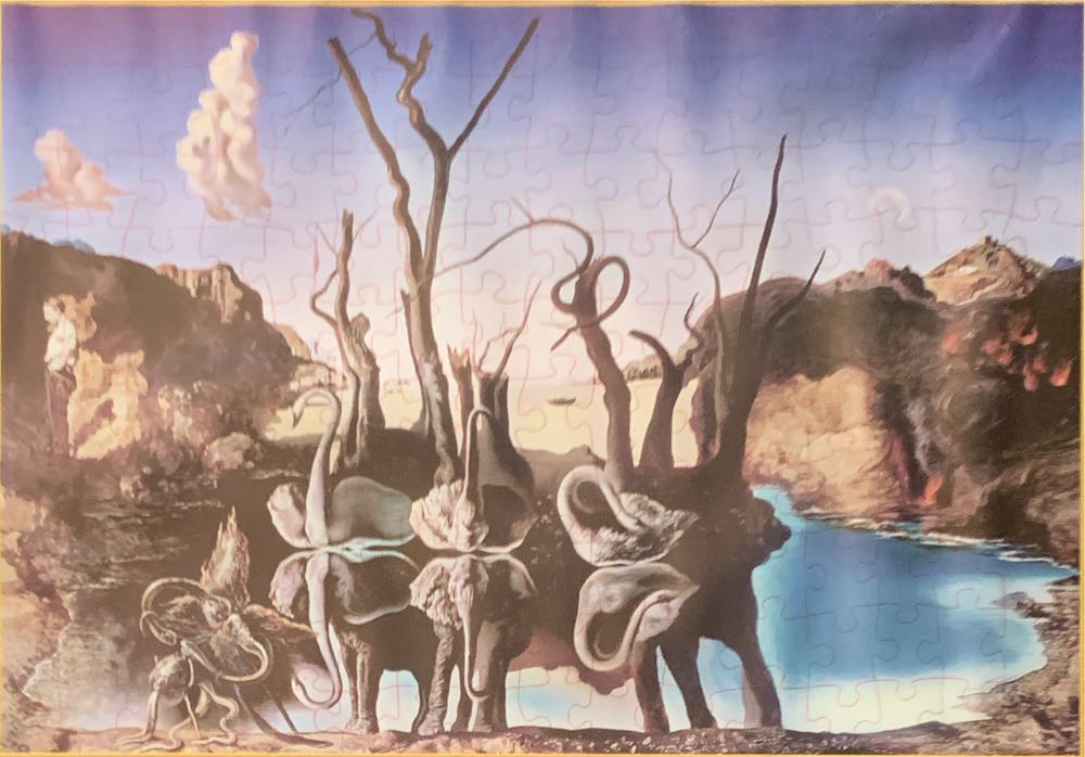 Editions Ricordi: Dali - Swans Reflecting Elephants - Ricordi Arte puzzle collectible [Barcode 8033148659924] - Main Image 3