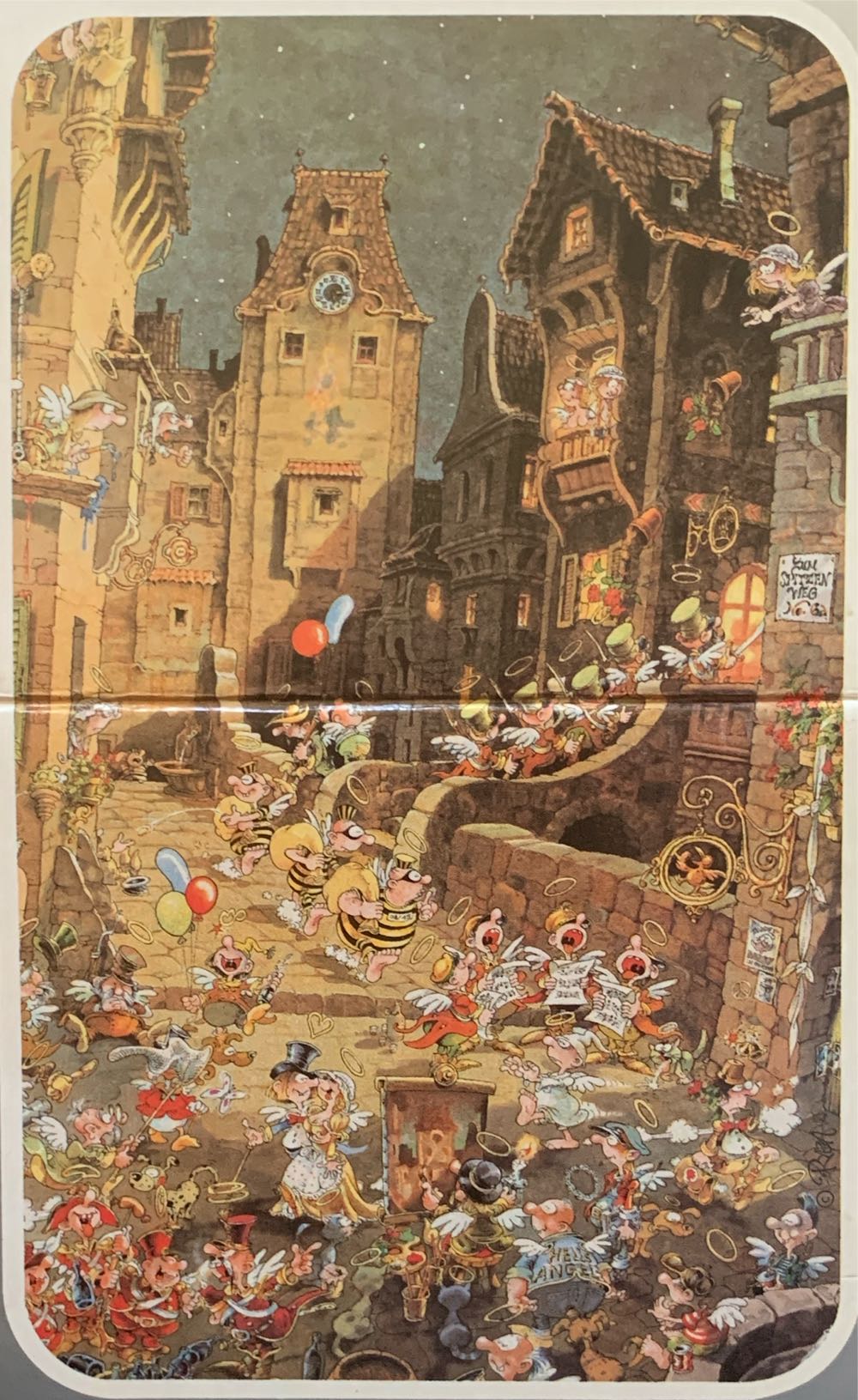 Ryba: Spitzweg Nocturno - Heye 🇩🇪 puzzle collectible - Main Image 3