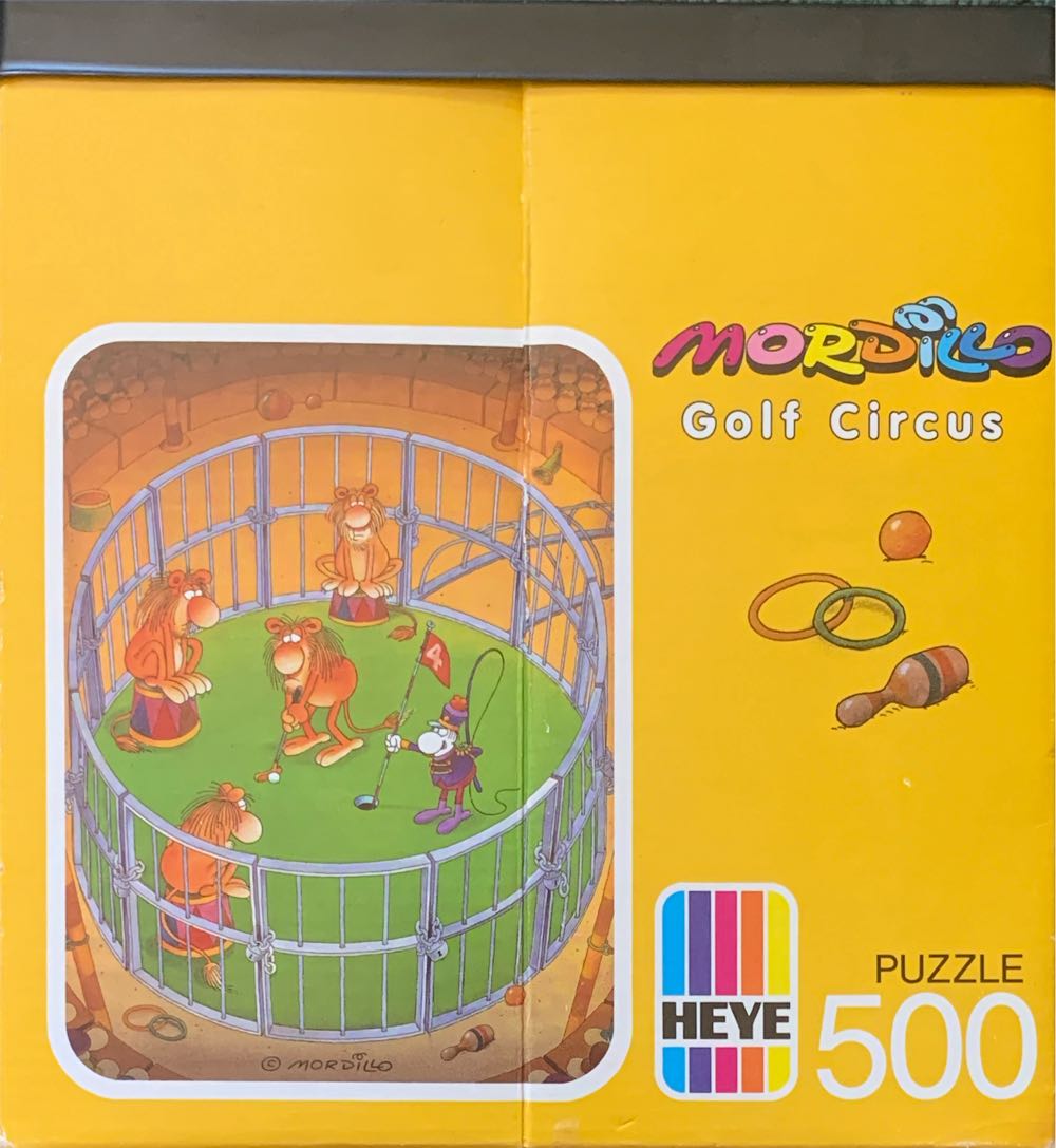 Golf Circus - Heye 🇩🇪 puzzle collectible [Barcode 4001689083595] - Main Image 2