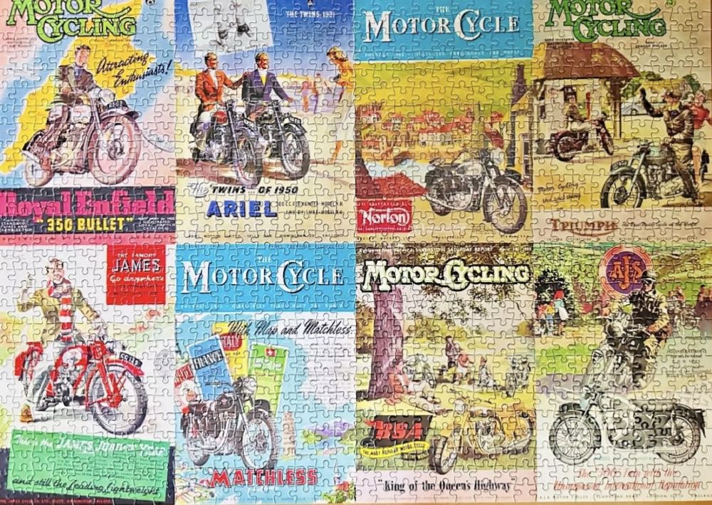 Great British Bikes 2 - Gibsons puzzle collectible [Barcode 5012269060492] - Main Image 3