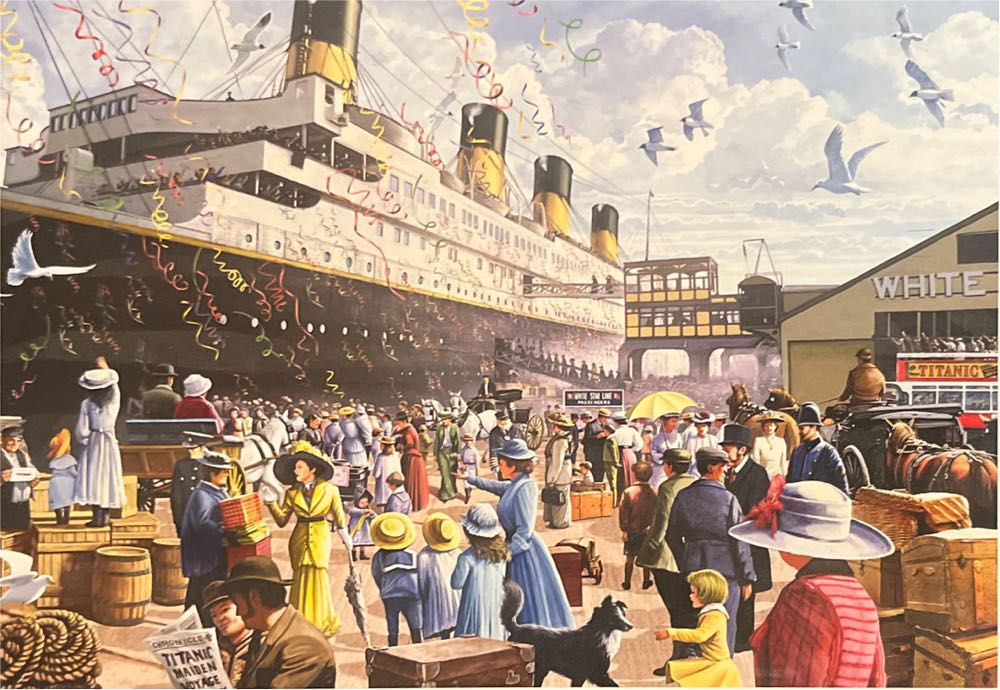 🌫️Titanic Jigsaw (Verkocht) - King puzzle collectible [Barcode 8710125051345] - Main Image 2