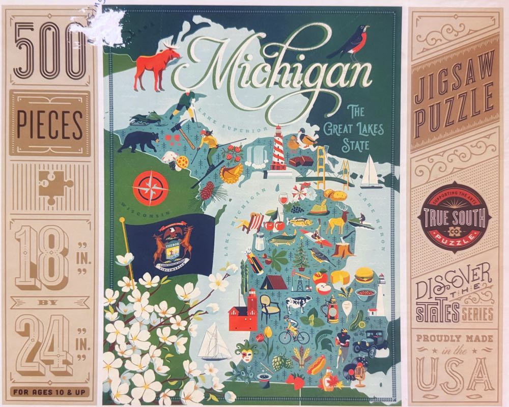 Michigan* - True South puzzle collectible [Barcode 644216573707] - Main Image 2