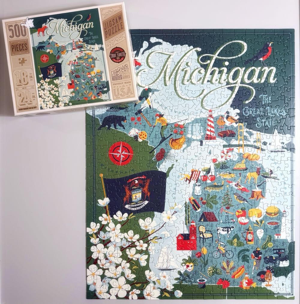 Michigan* - True South puzzle collectible [Barcode 644216573707] - Main Image 3
