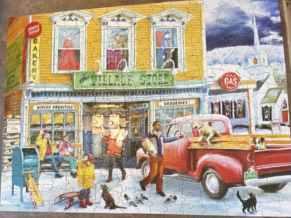 The Village Store - Spilsbury puzzle collectible [Barcode 810061443629] - Main Image 2