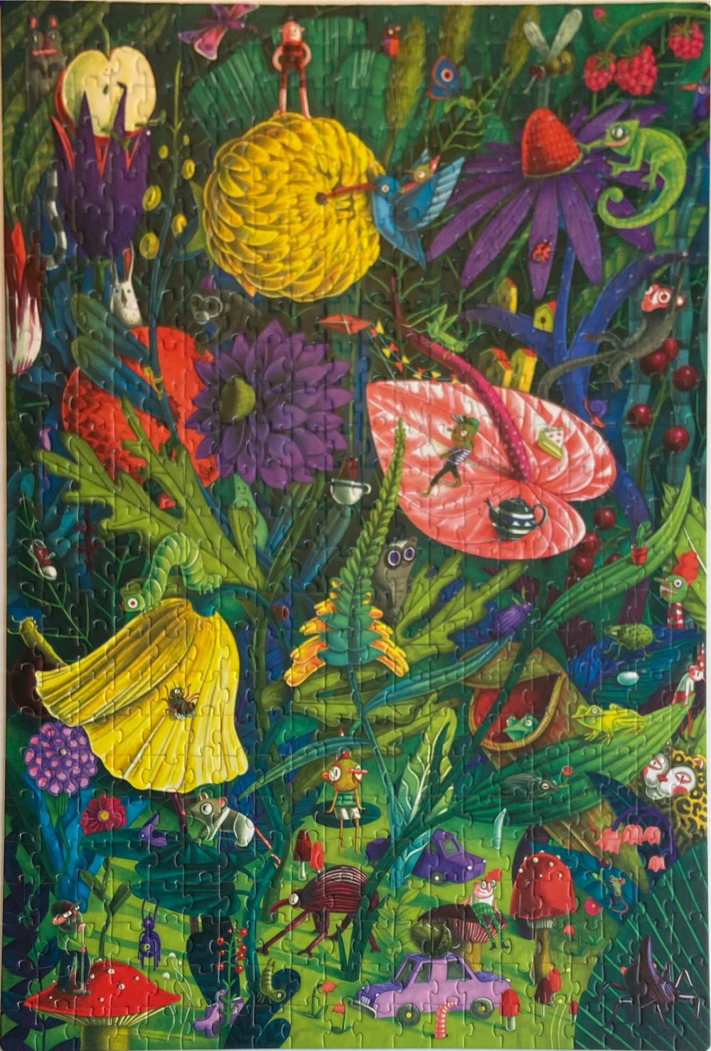 Little People In My Garden - Mideer puzzle collectible [Barcode 6936352531814] - Main Image 2