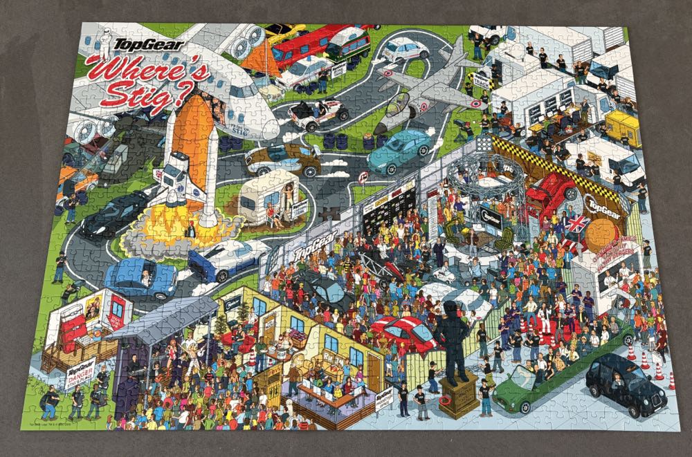Top Gear Where’s Stig? - Ravensburger puzzle collectible [Barcode 4005556192625] - Main Image 2