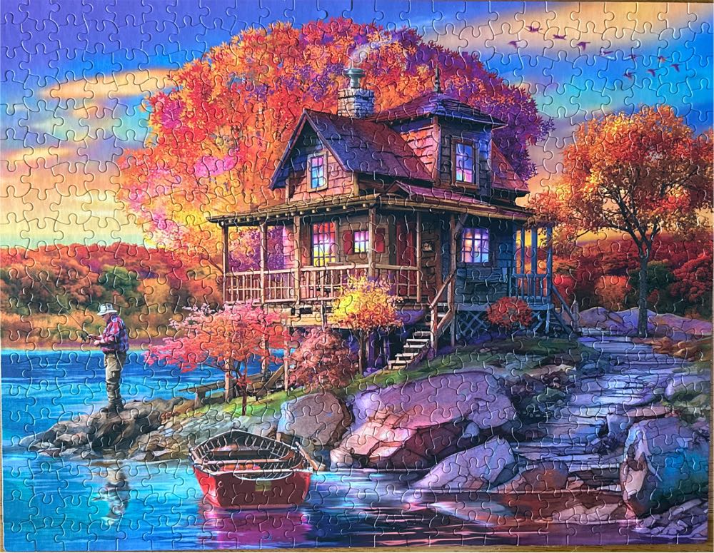 Autumn’s Spectrum (NIB) NFT - Ceaco puzzle collectible [Barcode 021081242615] - Main Image 2