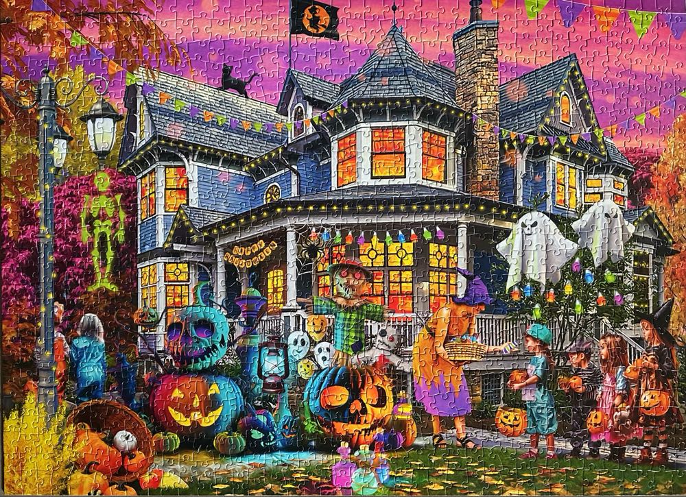 All Hallows’ Eve - Vermont Christmas  Company puzzle collectible [Barcode 819273024541] - Main Image 2