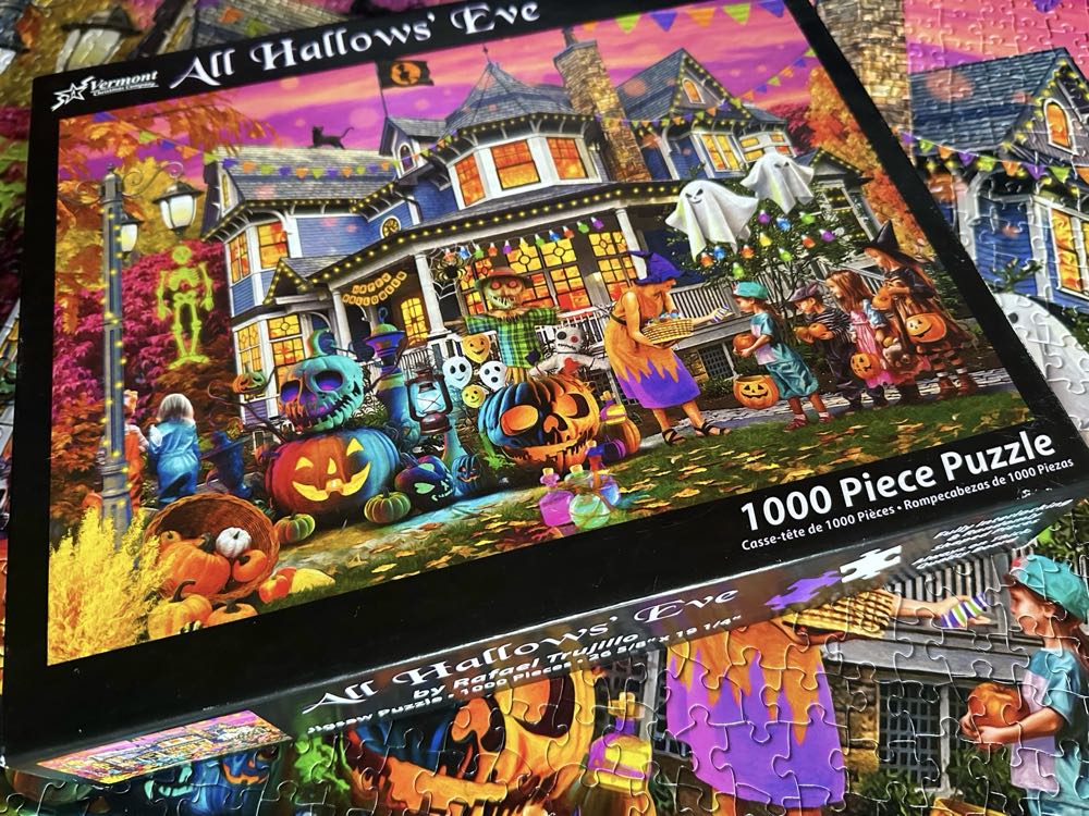 All Hallows’ Eve - Vermont Christmas  Company puzzle collectible [Barcode 819273024541] - Main Image 3