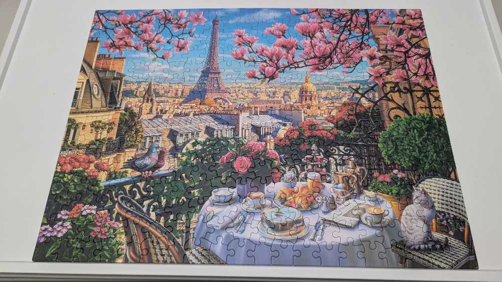 Brunch In Paris - Ceaco puzzle collectible [Barcode 021081224802] - Main Image 3