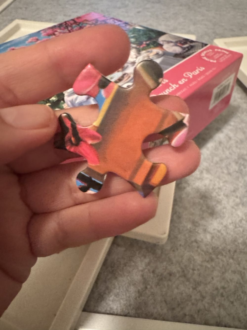 Brunch In Paris - Ceaco puzzle collectible [Barcode 021081224802] - Main Image 4