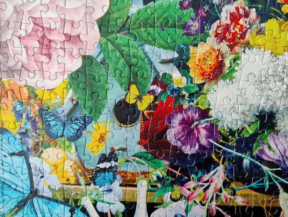 Flower Sale - Enjoy Puzzle puzzle collectible [Barcode 5949194021895] - Main Image 4