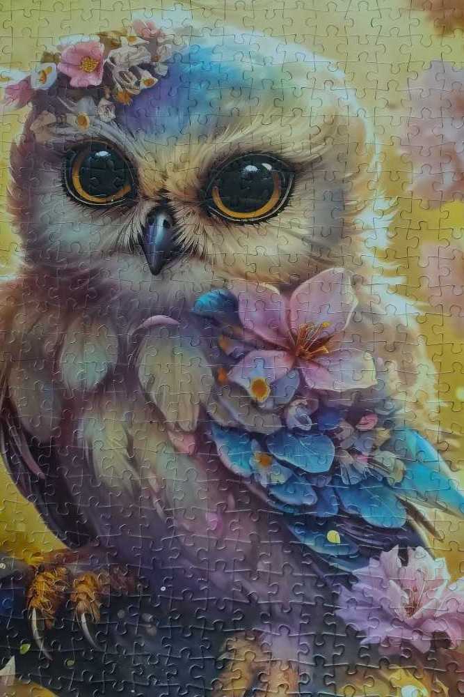 Gentle Owl - Enjoy puzzle collectible [Barcode 5949194022137] - Main Image 3