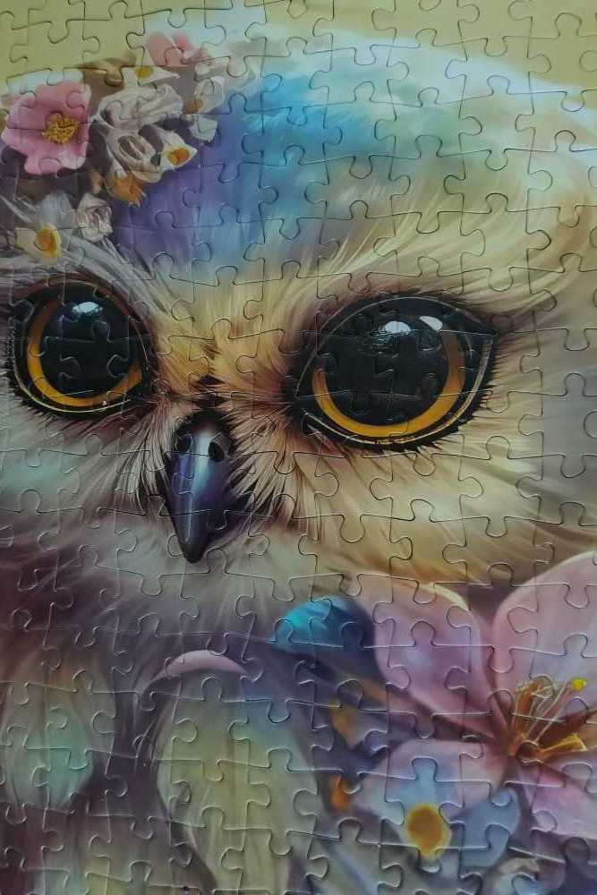 Gentle Owl - Enjoy puzzle collectible [Barcode 5949194022137] - Main Image 4