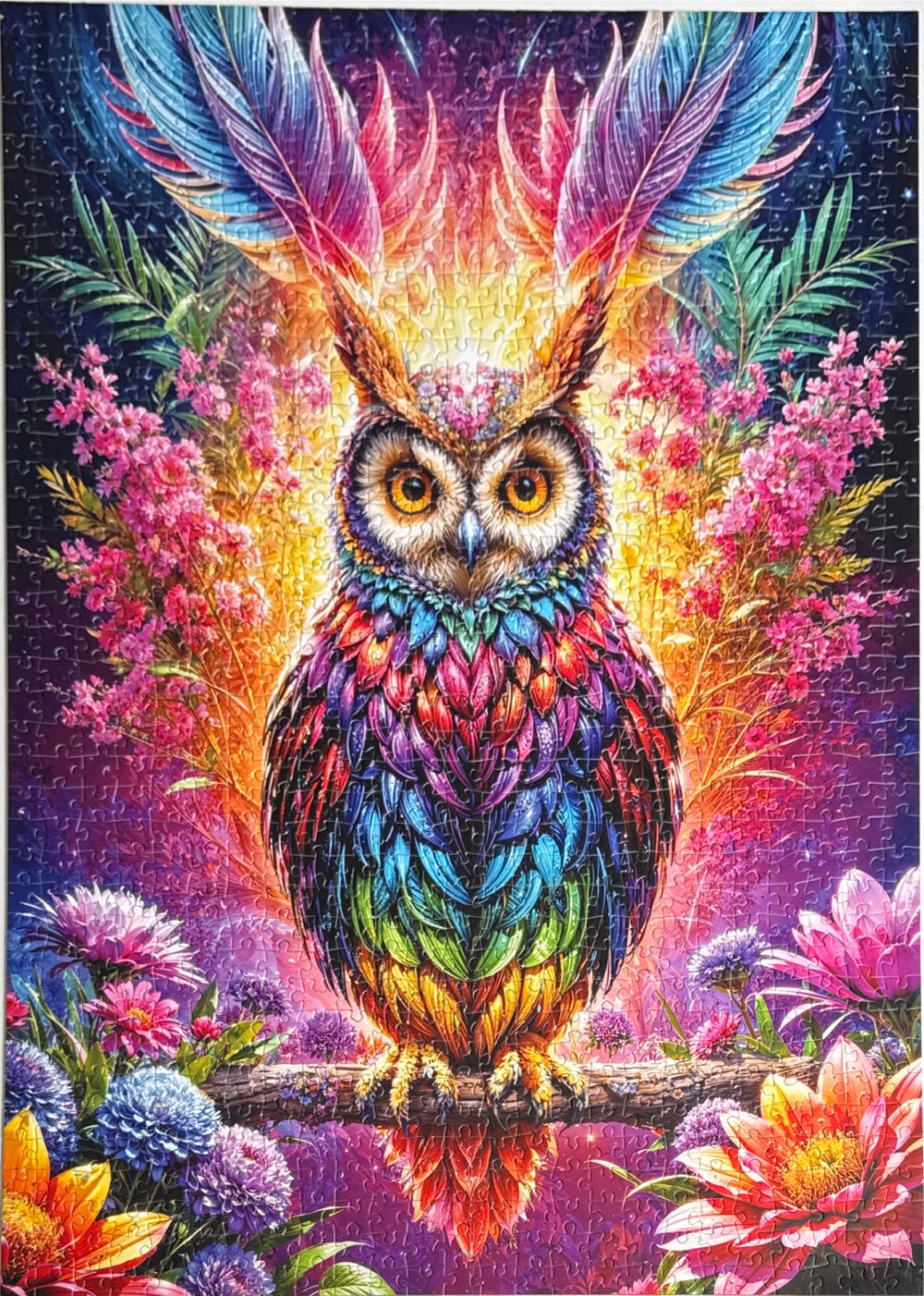 Neon Owl - Enjoy Puzzle puzzle collectible [Barcode 5949194021611] - Main Image 2
