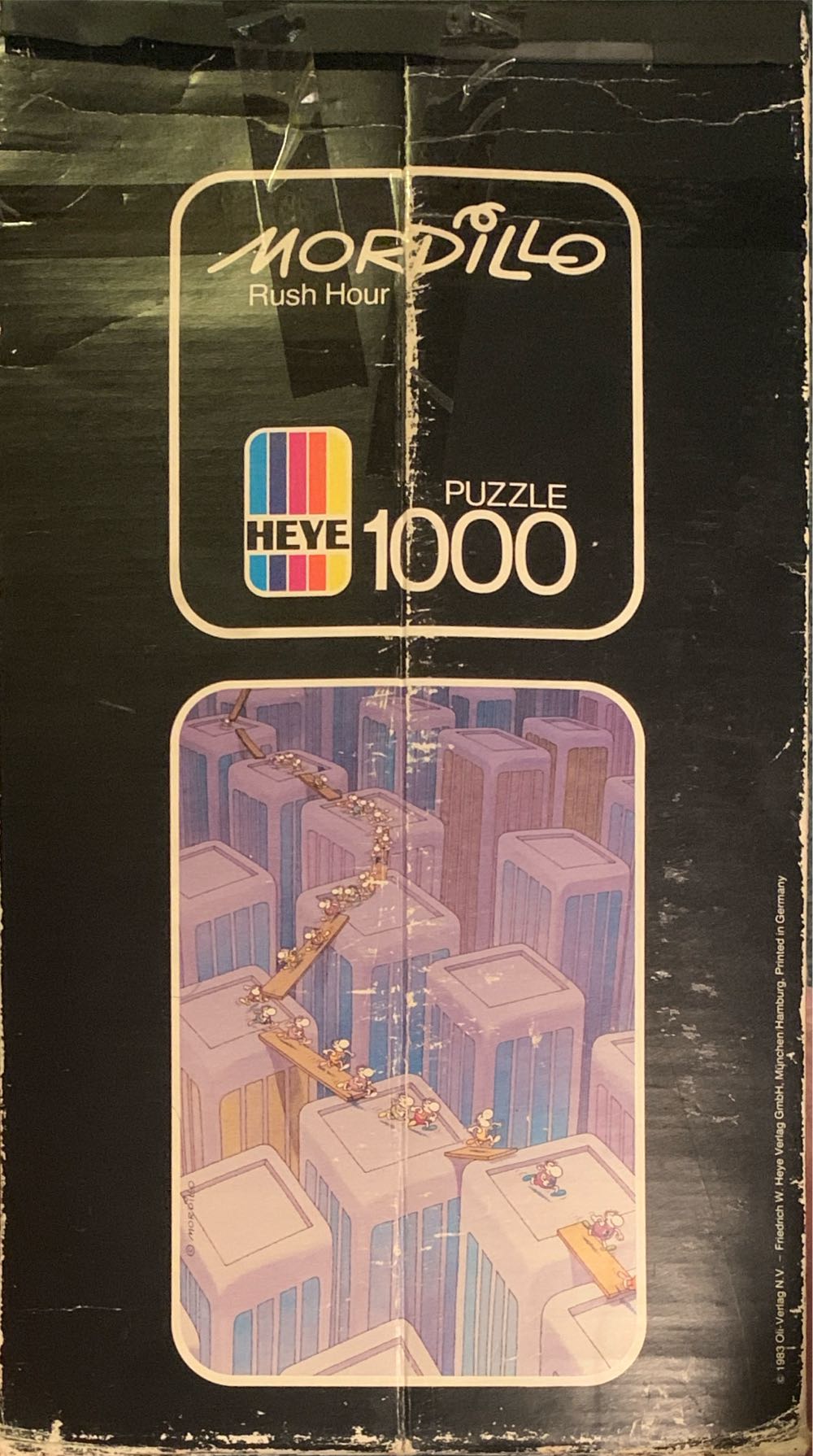 Mordillo - Rush Hour - Heye 🇩🇪 puzzle collectible - Main Image 2