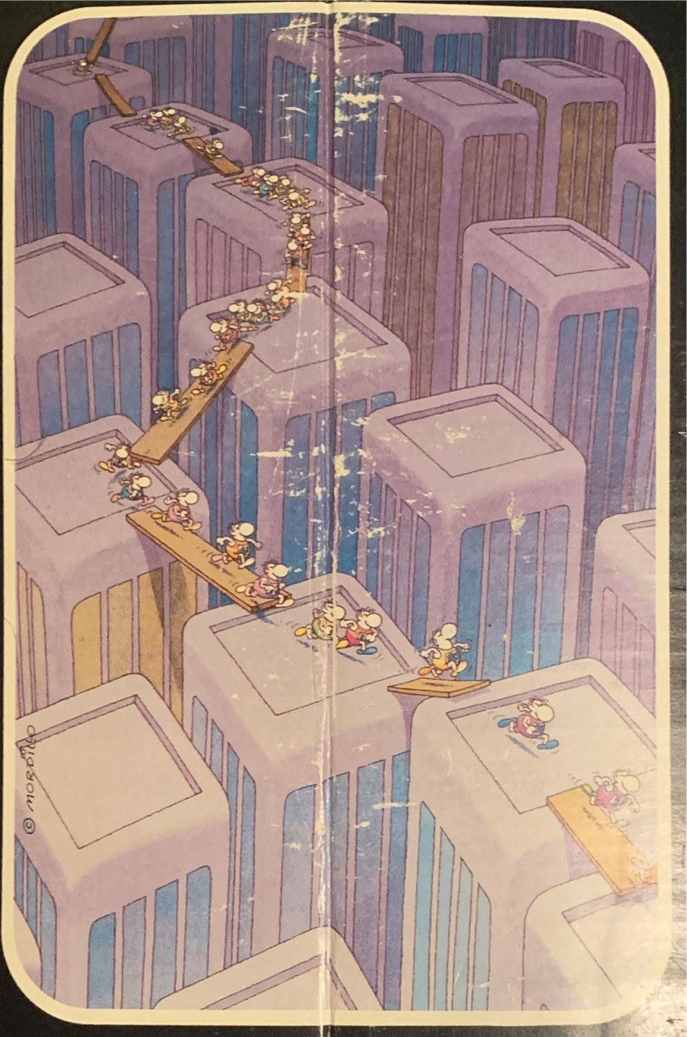 Mordillo - Rush Hour - Heye 🇩🇪 puzzle collectible - Main Image 3