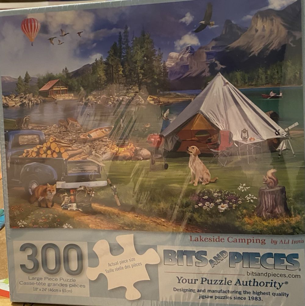Lakeside Camping - Bits & Pieces puzzle collectible [Barcode 192949077509] - Main Image 2