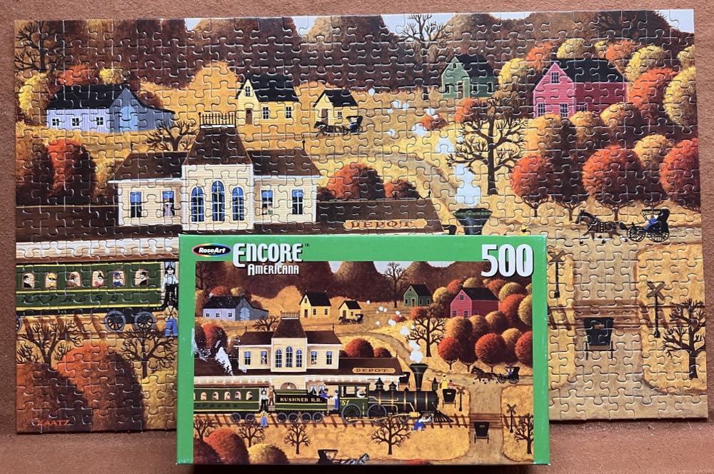 The Depot - Rose Art puzzle collectible [Barcode 072348086367] - Main Image 2