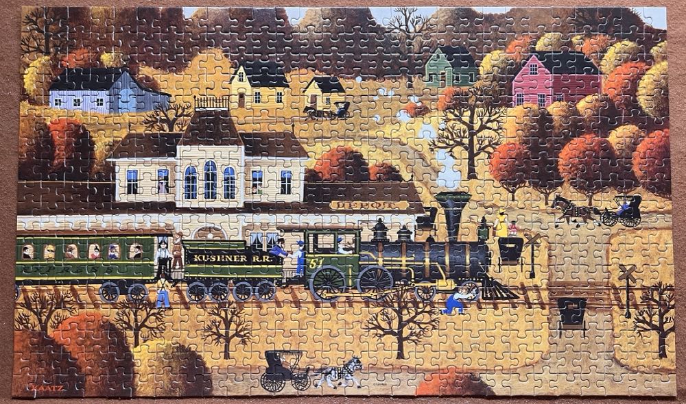The Depot - Rose Art puzzle collectible [Barcode 072348086367] - Main Image 3