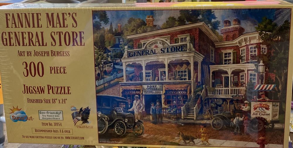 Fannie Mae’s General Store Dale VC  - SunsOut puzzle collectible [Barcode 796780389540] - Main Image 2