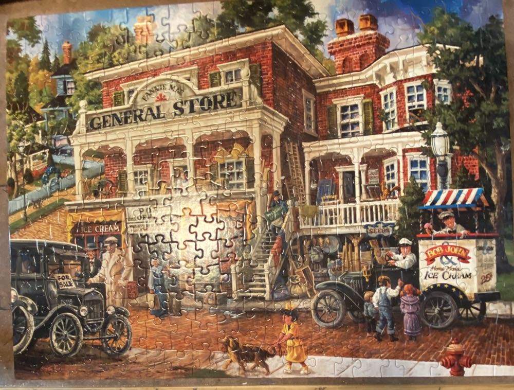 Fannie Mae’s General Store Dale VC  - SunsOut puzzle collectible [Barcode 796780389540] - Main Image 3