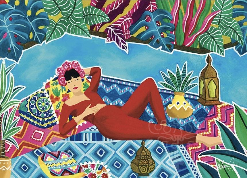 Odalisca - Pieces & Peace puzzle collectible [Barcode 3770001400662] - Main Image 2