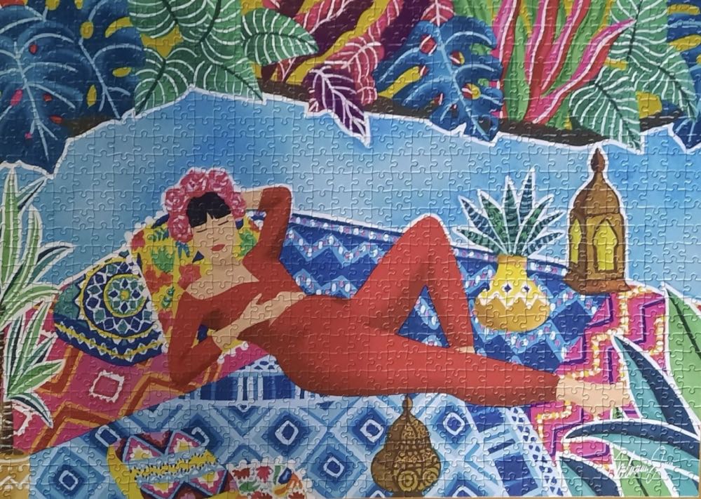 Odalisca - Pieces & Peace puzzle collectible [Barcode 3770001400662] - Main Image 3