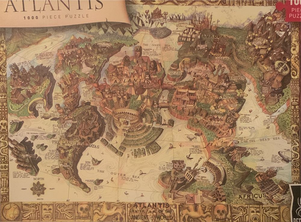 Lost Atlantis - Bepuzzled puzzle collectible [Barcode 9328509008534] - Main Image 3