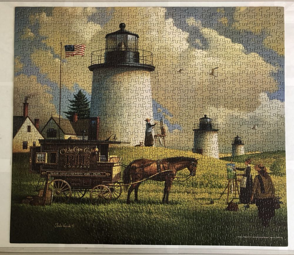 The Three Sisters Of Nauset, 1880 - MB Puzzle puzzle collectible [Barcode 032244046797] - Main Image 2
