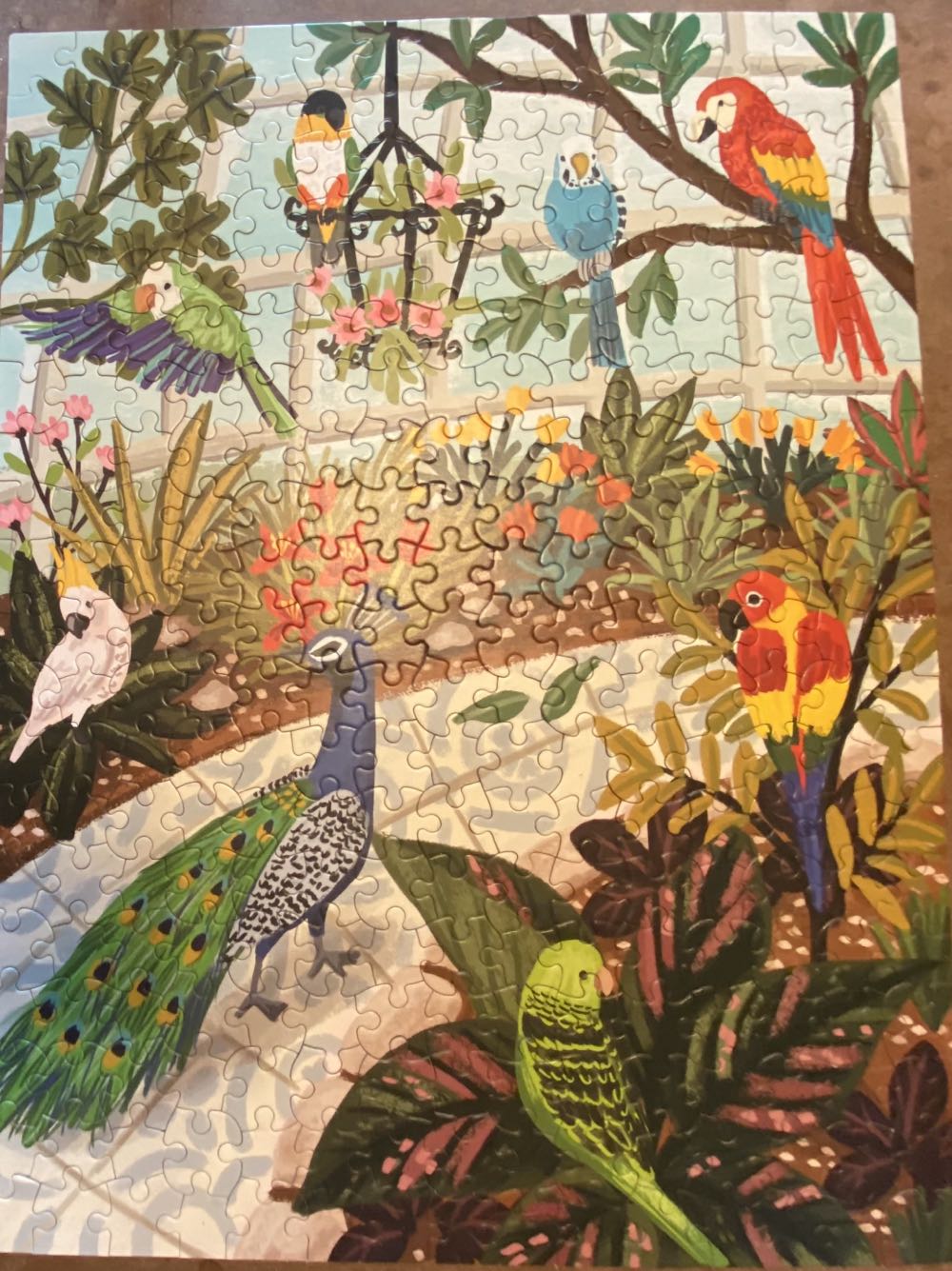 Joyful Aviary - Ceaco puzzle collectible [Barcode 021081224383] - Main Image 3