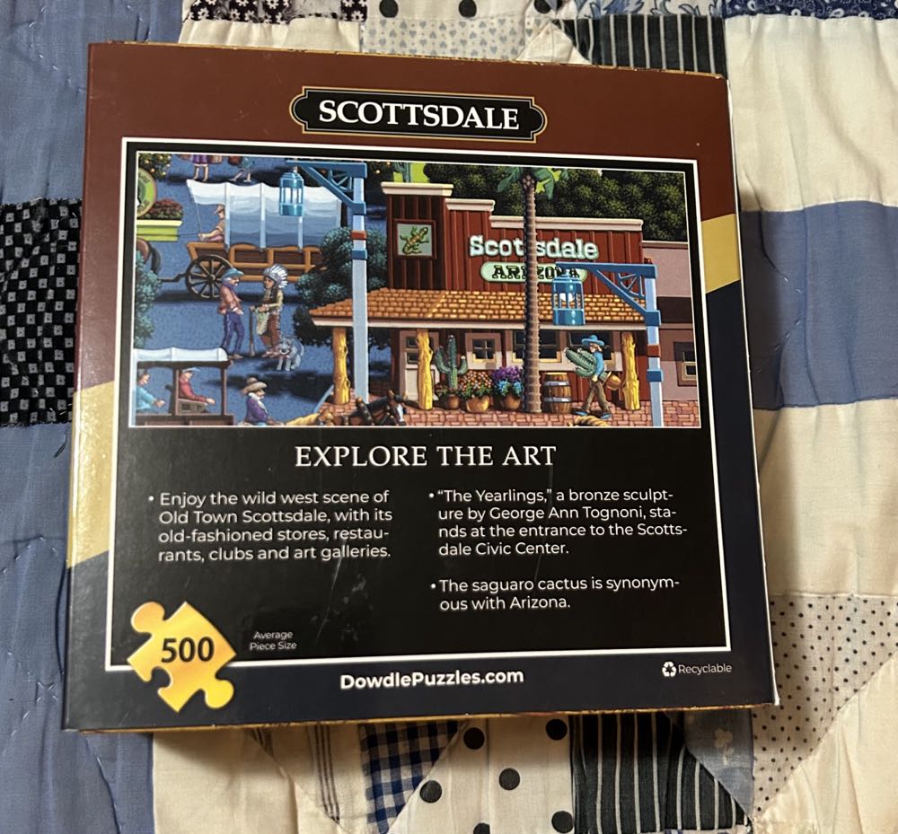 Scottsdale - Dowdle puzzle collectible [Barcode 671095202084] - Main Image 3