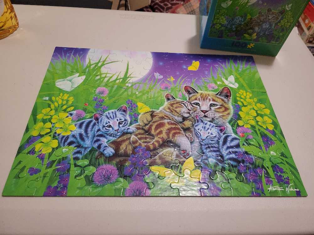 Furry Friends - Ceaco puzzle collectible [Barcode 021081160308] - Main Image 2