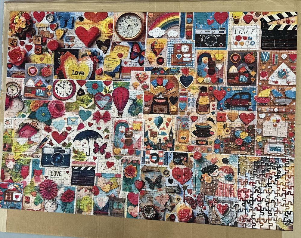 Cascade Of Love - JaCaRou puzzle collectible [Barcode 669168790347] - Main Image 3