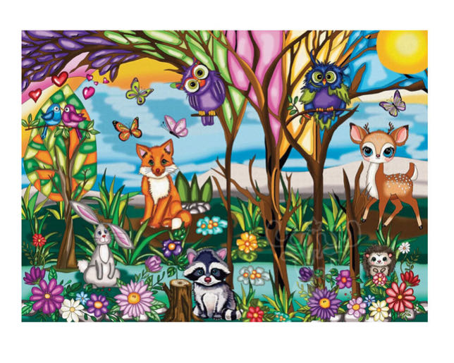 Friendly Forest Harmony - JaCaRou puzzle collectible [Barcode 669168790354] - Main Image 2