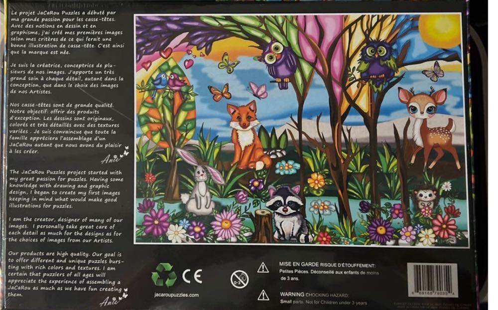 Friendly Forest Harmony - JaCaRou puzzle collectible [Barcode 669168790354] - Main Image 3