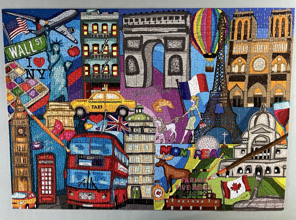 Voyage, voyage! / Traveling - JaCaRou puzzle collectible [Barcode 669168790330] - Main Image 3